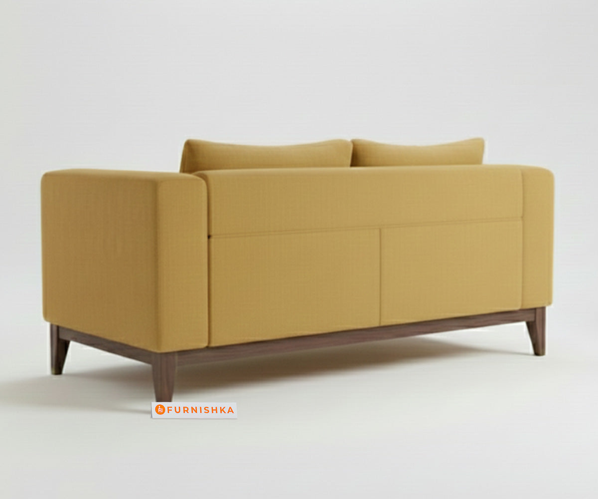 Linda Sofa 2 Seater Mustard Yellow