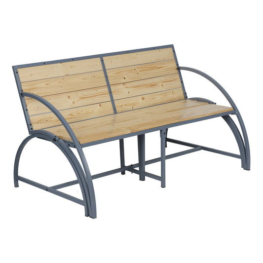 GARDEN FLIP TABLE 3+3 Seater - Furnishka