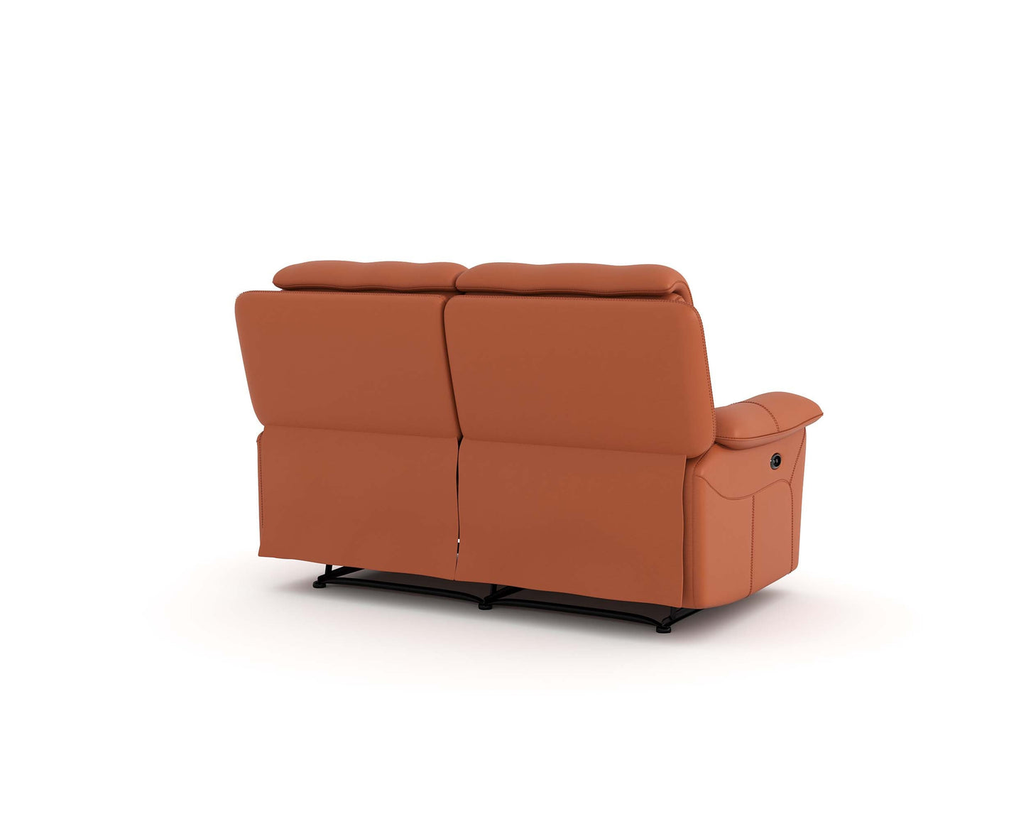 Taurus Leather 2 Seater Recliner - Furnishka