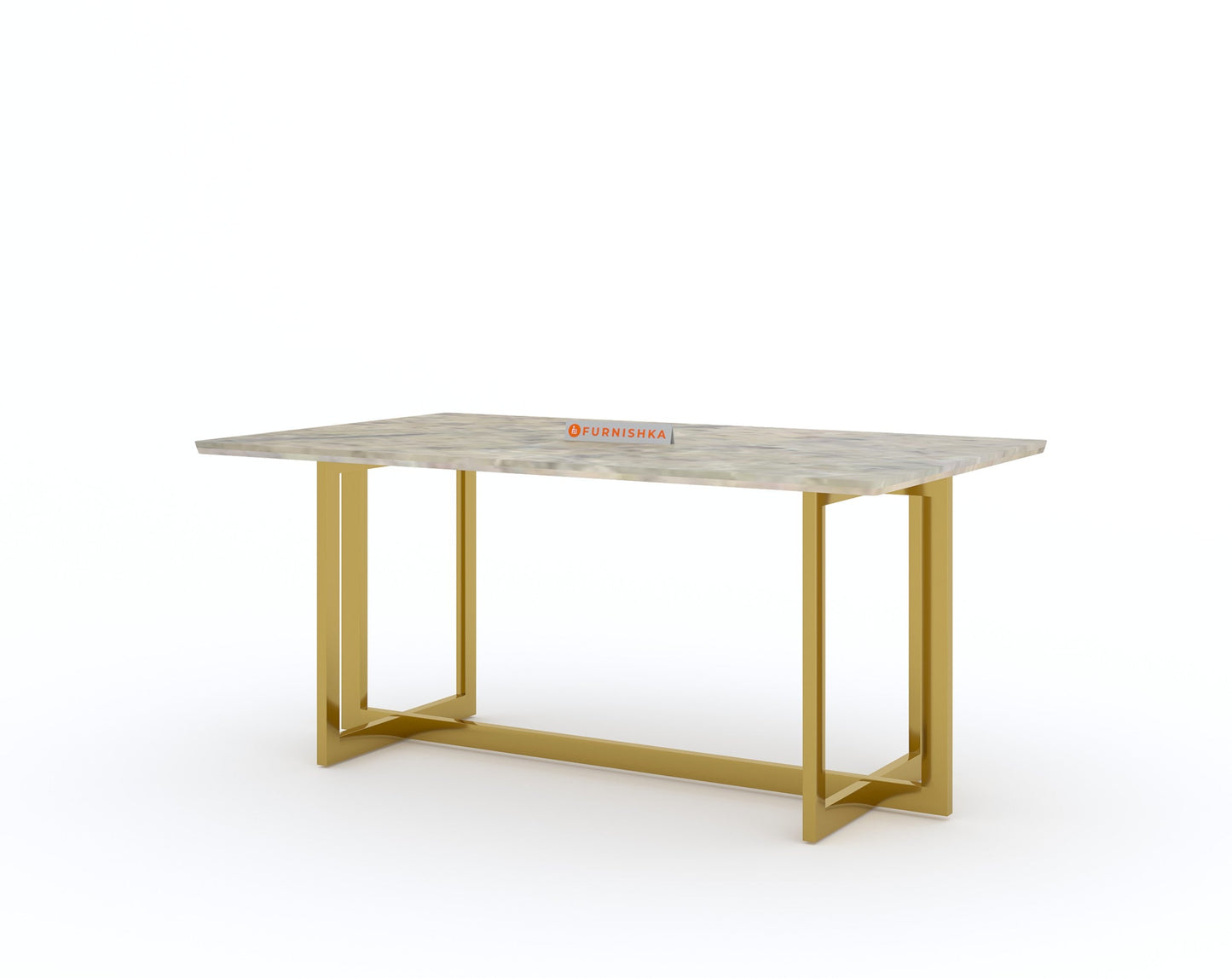 Rodano dining table with Australian Onyx Top - 4 Seater - Furnishka