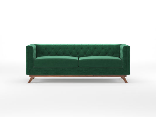 Matilda Sofa 3 Seater Pine Green