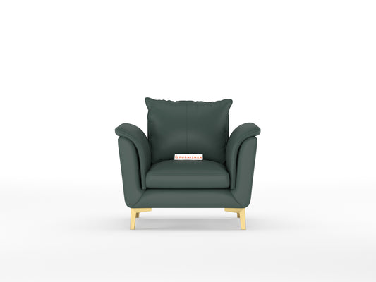 Emilie Leatherette Sofa 1 Seater