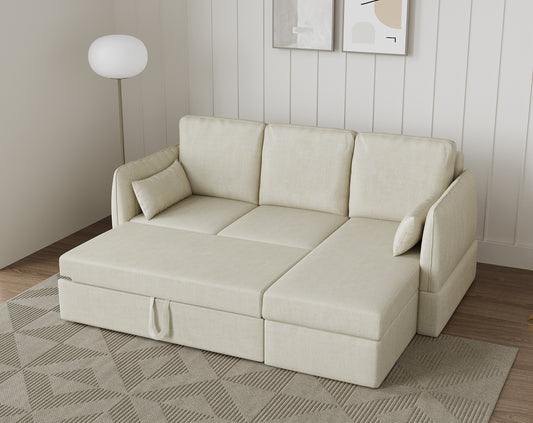 Corbida Sofa 2+L RHS Sofa cum Bed - Pull out Type