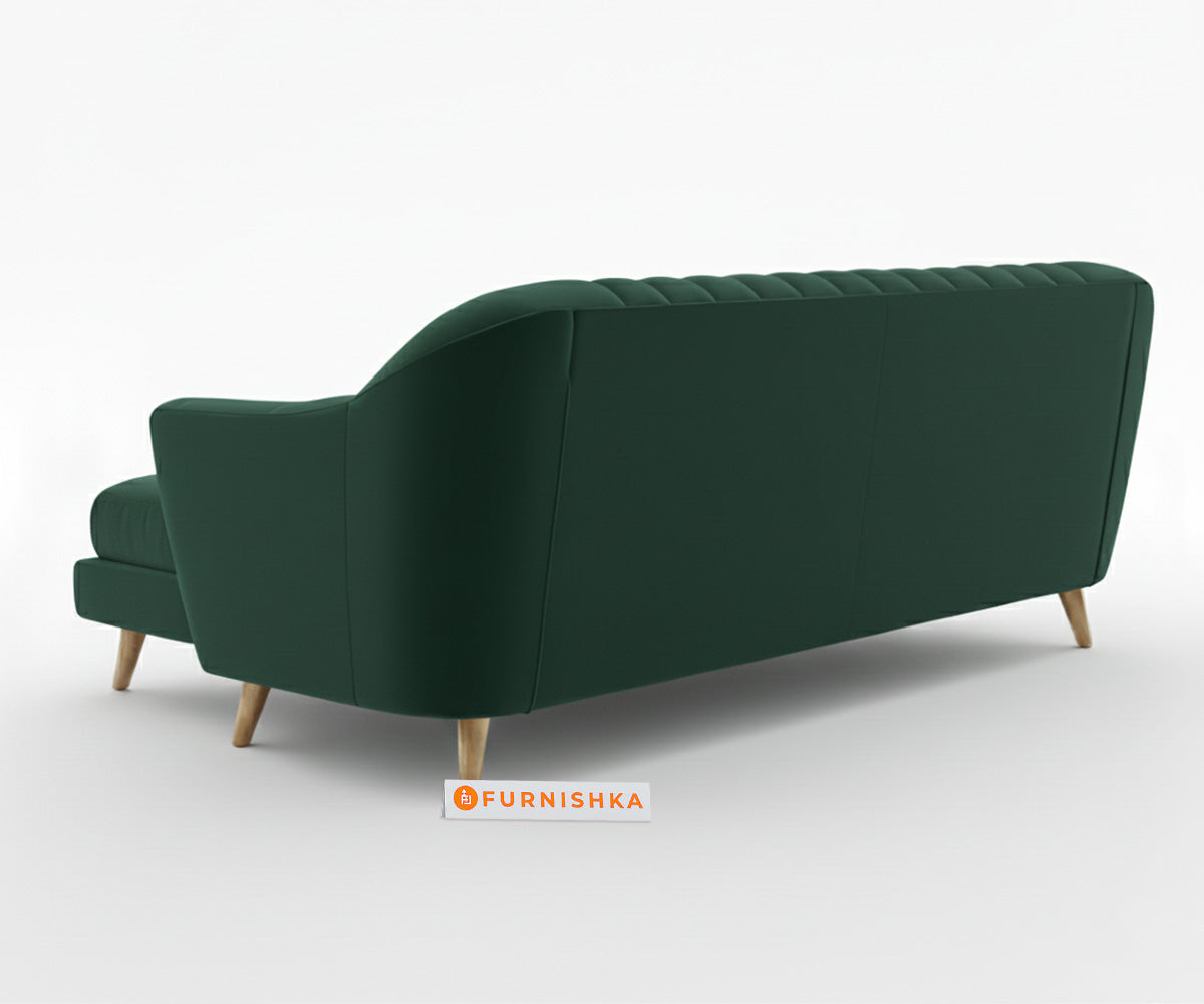 Marco Sectional Sofa 2+L LHS - Pine Green