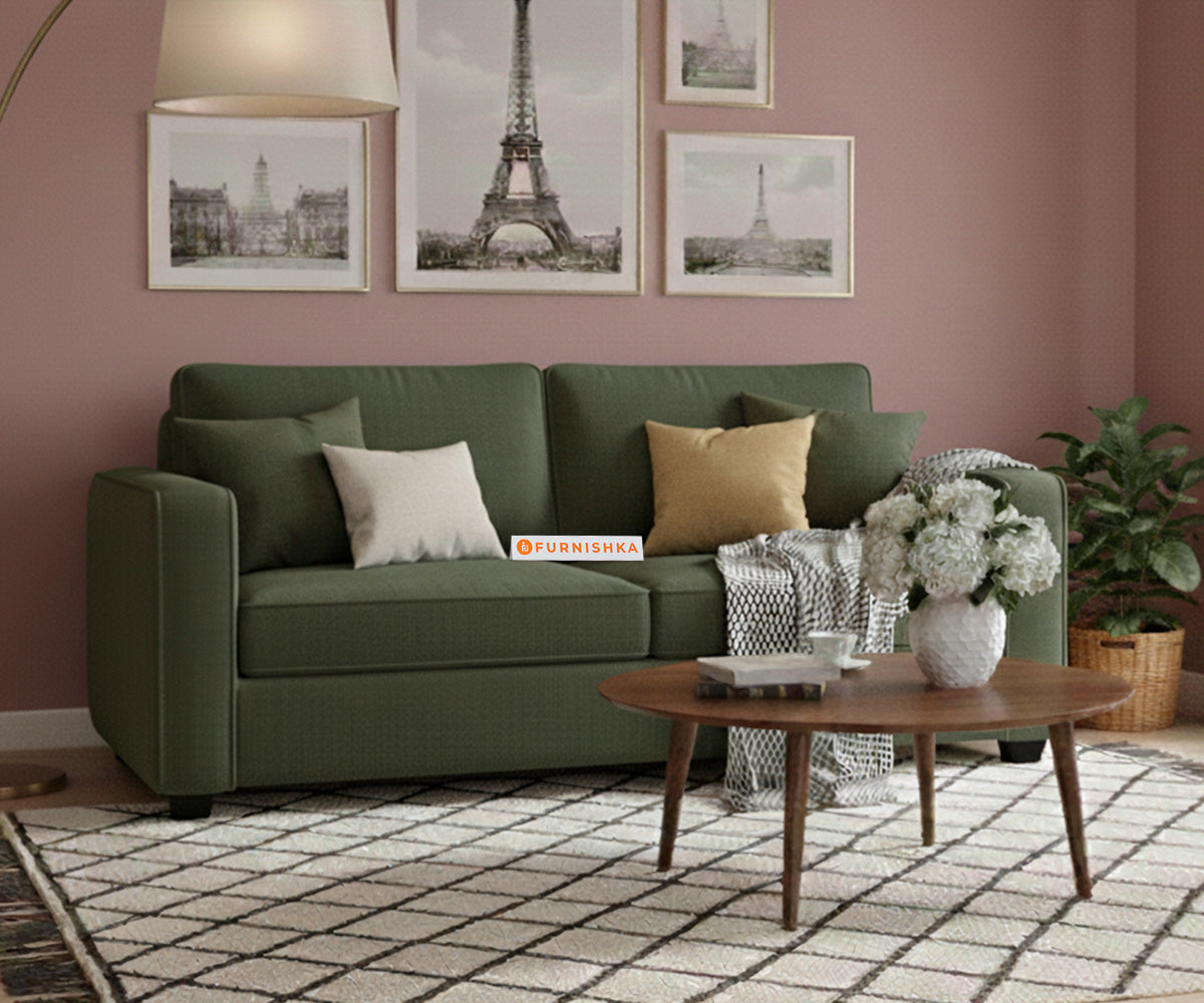 Melaka Sofa 3 Seater Pine Green