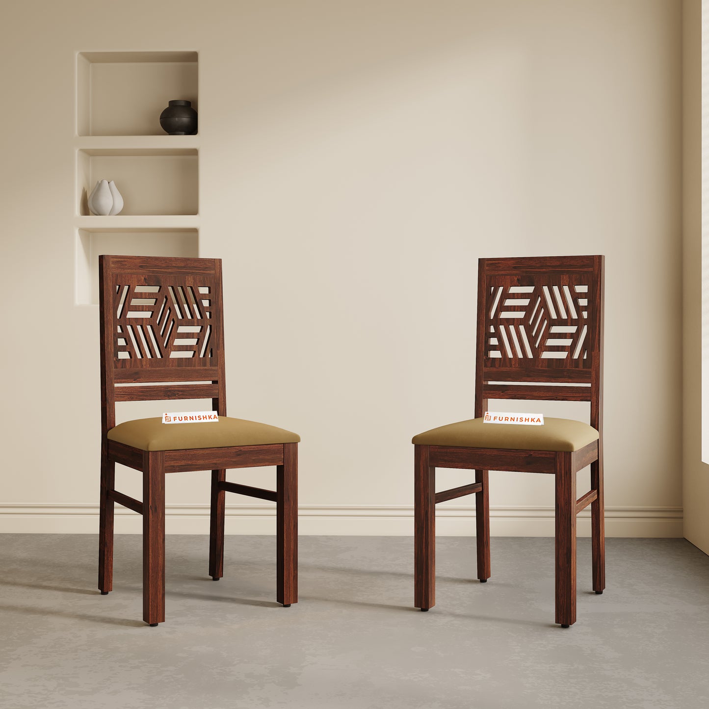 Adiva Sheesham Dining Chair - Furnishka