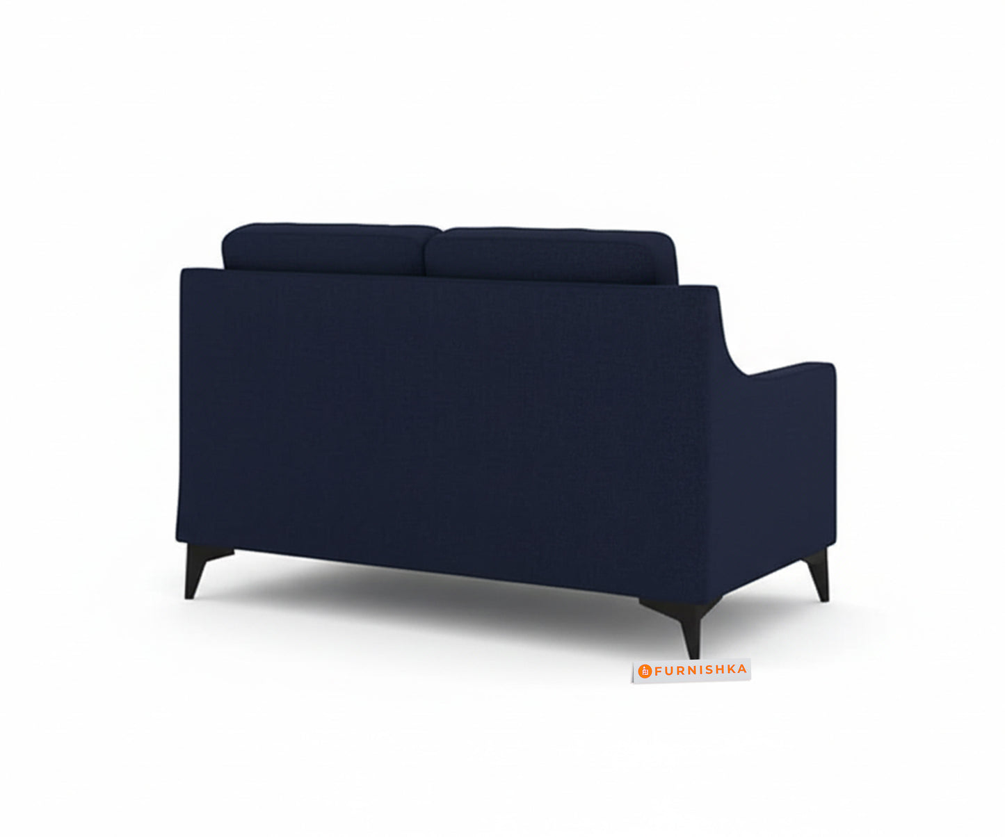 Arrasso 2 Seater Sofa - Dark Navy Blue - Furnishka