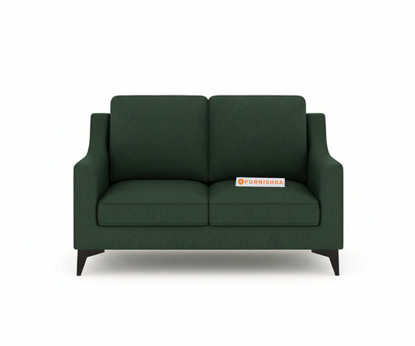 Arrasso 2 Seater Sofa Pine Green Dark - Furnishka
