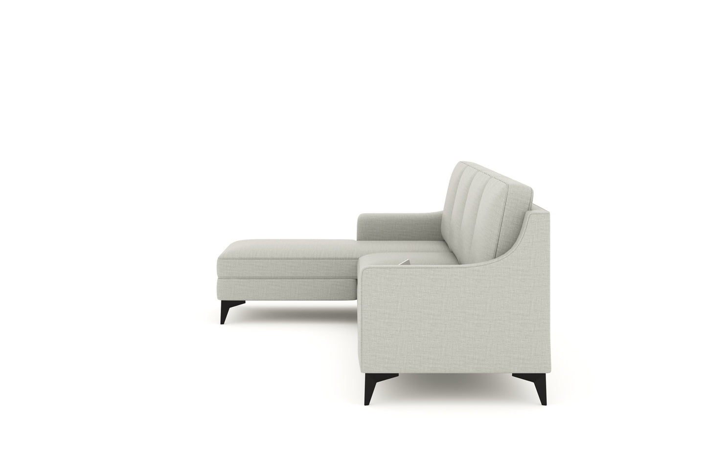 Arrasso Sofa 3+LHS Sectional Sofa- Light Beige - Furnishka