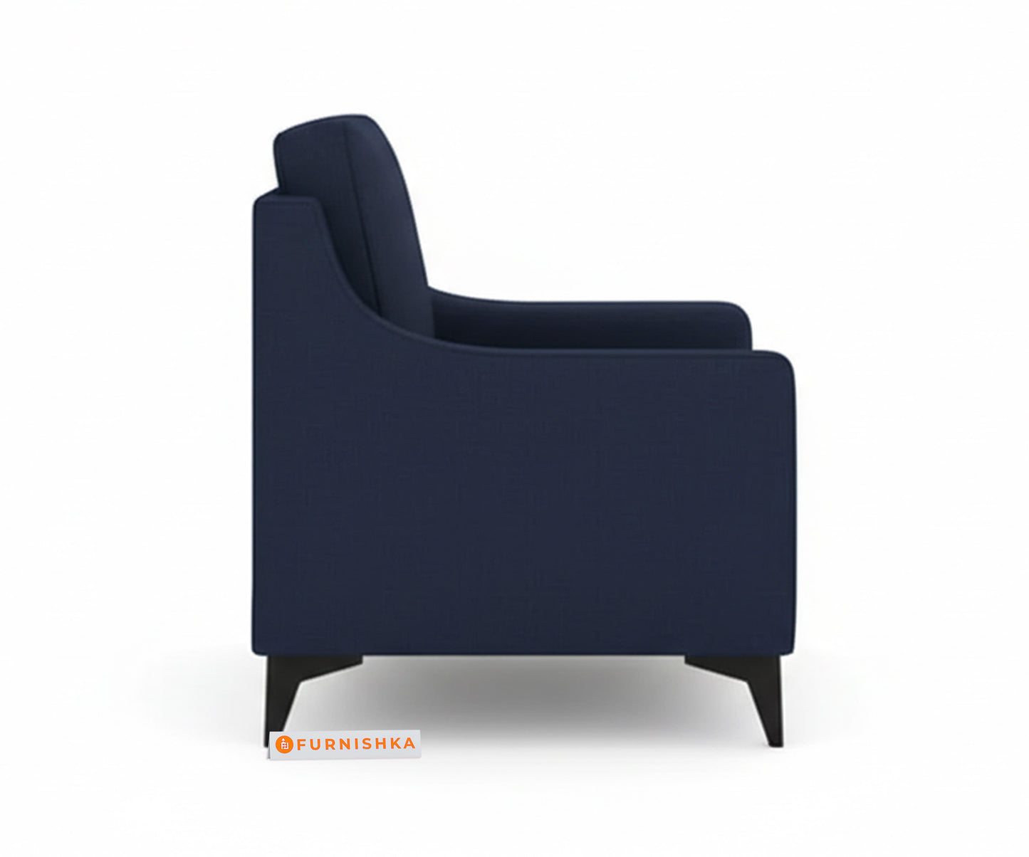 Arrasso Sofa 1 Seater Dark Navy Blue