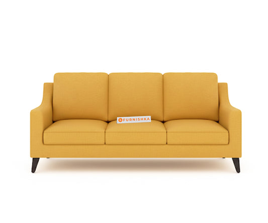 Arrasso 3+2 Seater Sofa Mustard Yellow