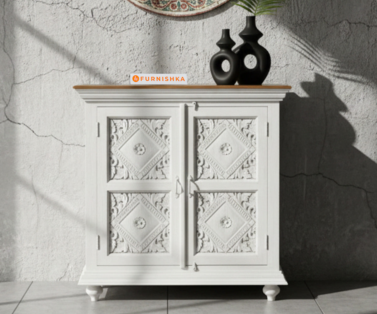 Artisan Two Door Cabinet Distressed - Furnishka