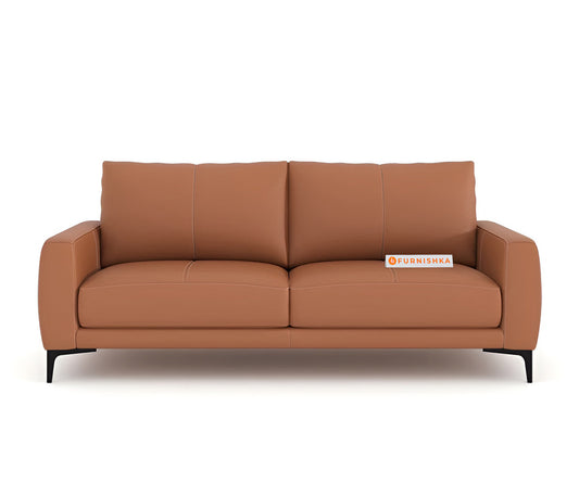 Balvin Leather 3+2 Seater Sofa - Furnishka