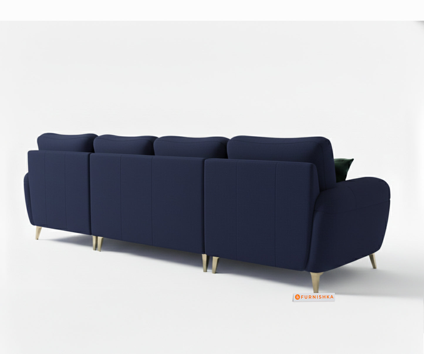 Bilance Sofa 3+L LHS Persian Blue - Furnishka