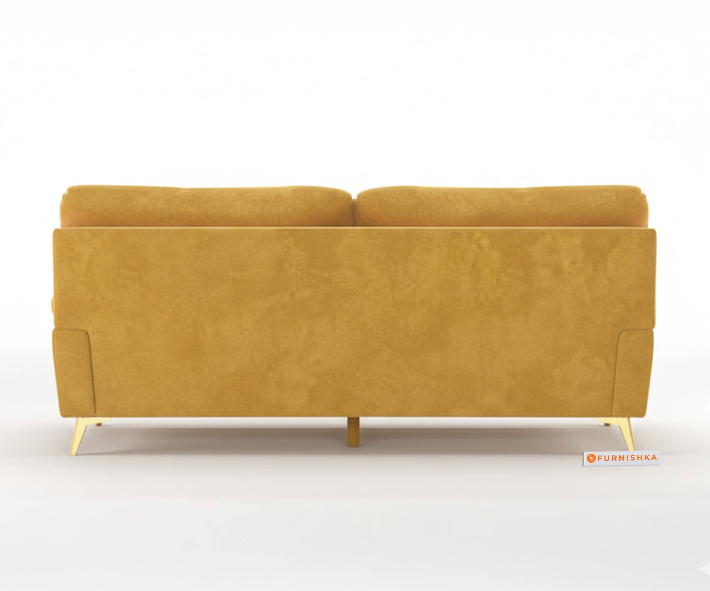 Bilance Sofa 3 Seater Mustard yellow - Furnishka