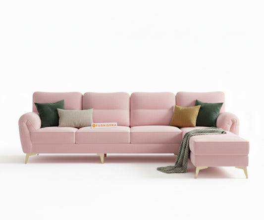Bilance 3+L RHS Seater Sofa Set Flamingo Pink