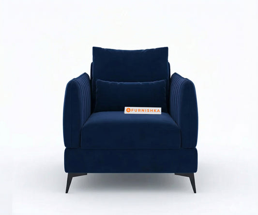 Corbida Sofa 1 Seater Persian Blue - Furnishka