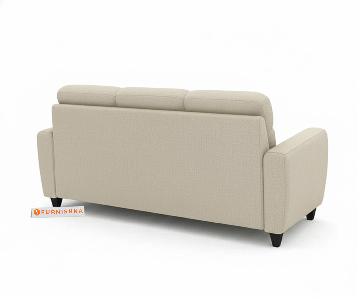 Daina 3 seater sofa Light Beige - Furnishka