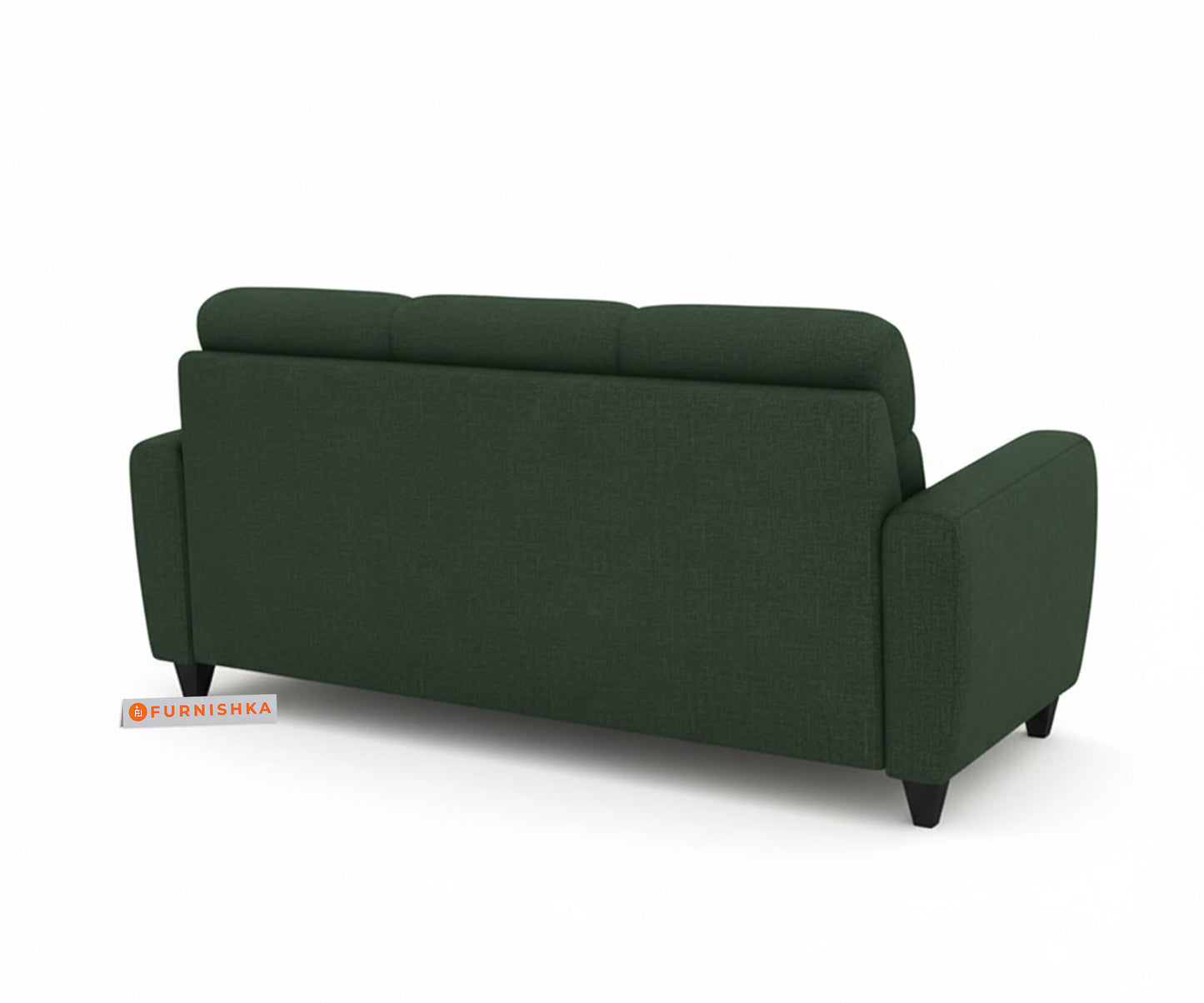 Daina 3 seater sofa Pine Green - Furnishka