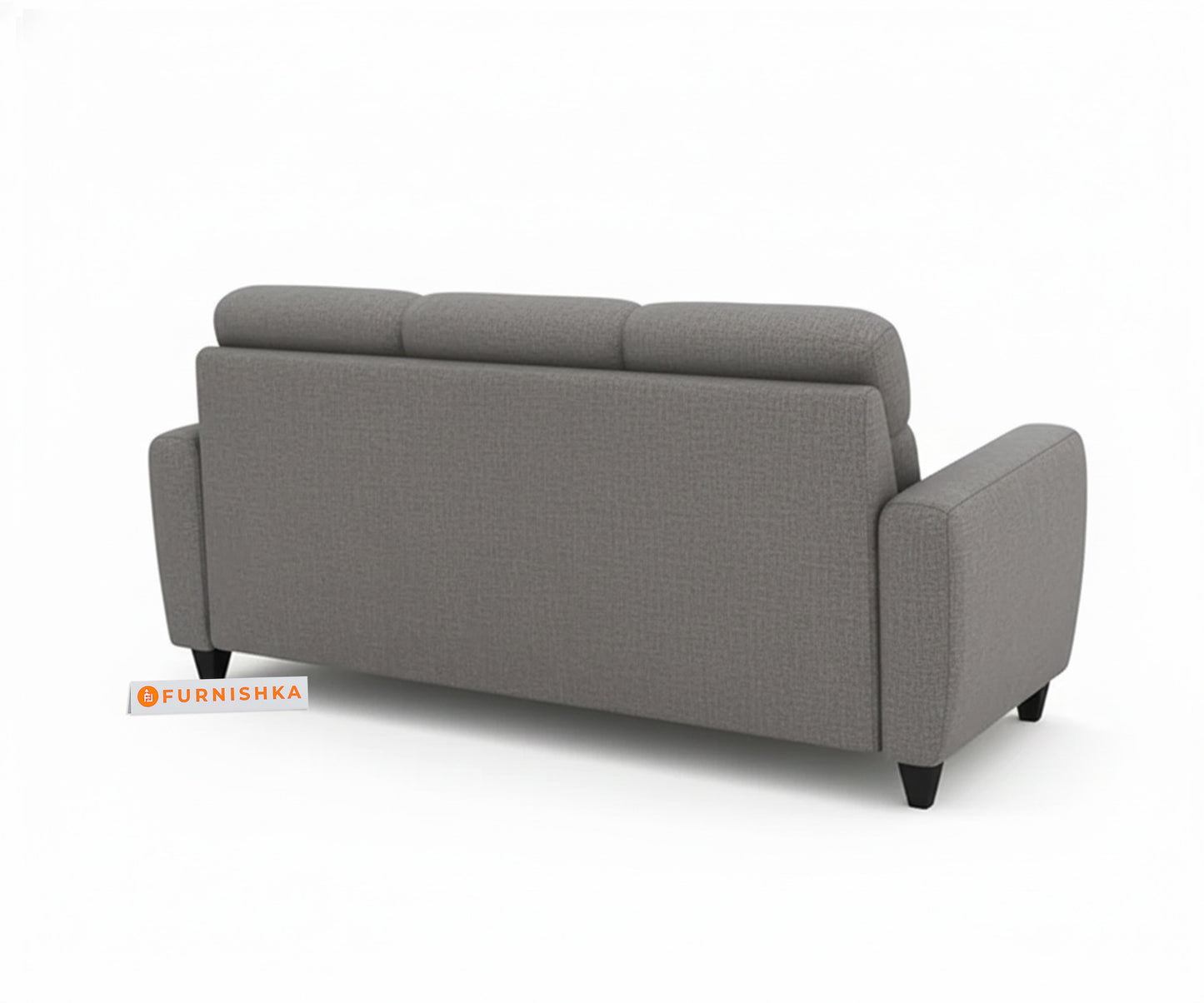 Daina 3 seater sofa Space Grey - Furnishka