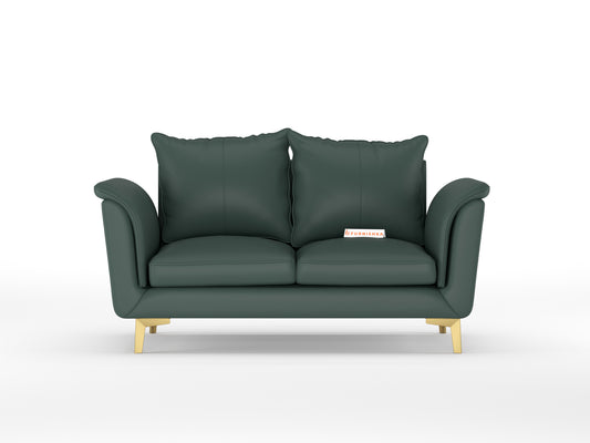 Emilie Leatherette Sofa 2 Seater - Furnishka