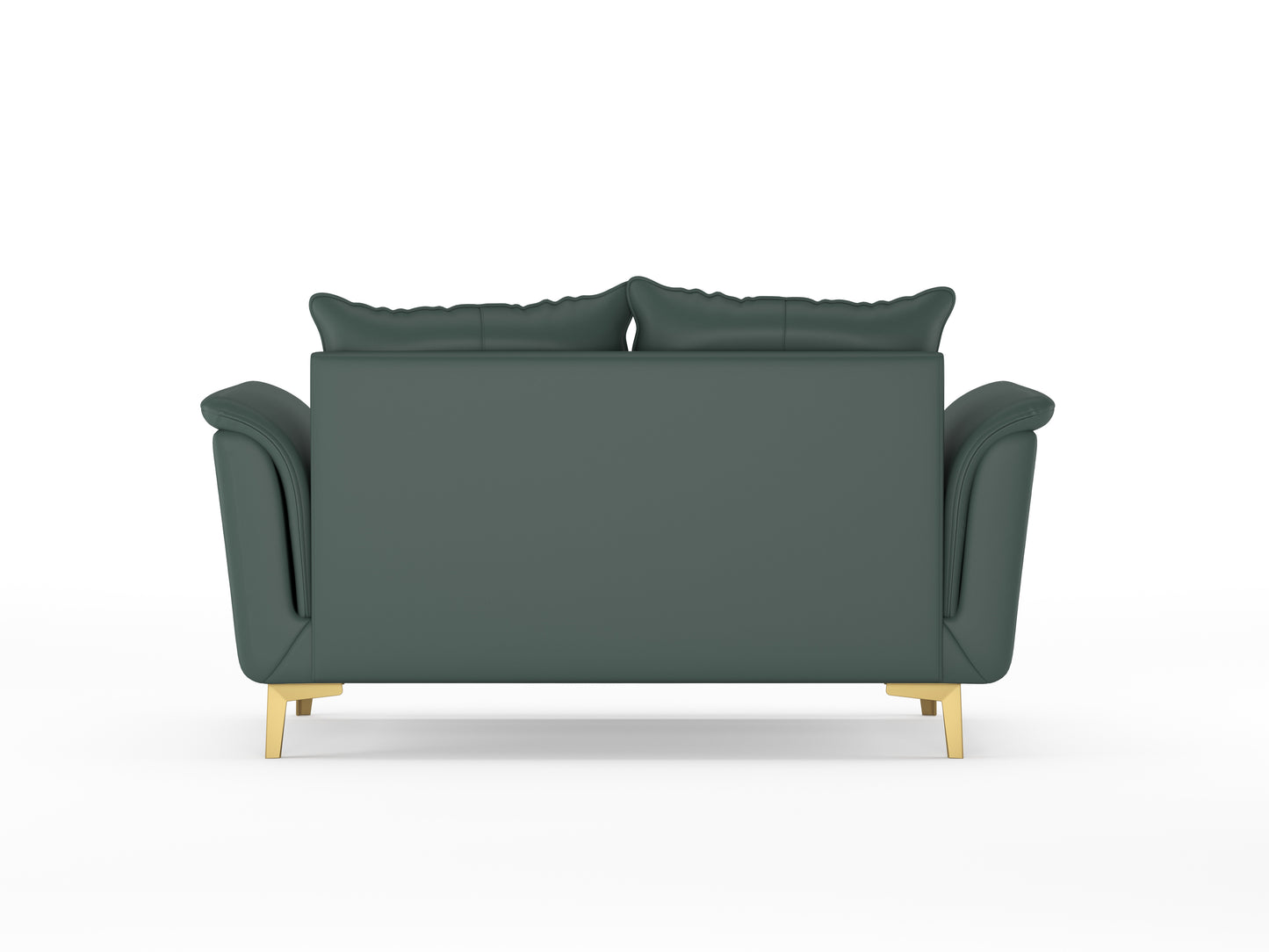 Emilie Leatherette Sofa 2 Seater - Furnishka