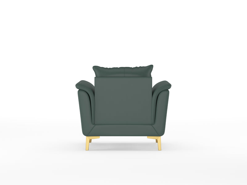 Emilie Leatherette Sofa 3+1+1 Seater - Furnishka