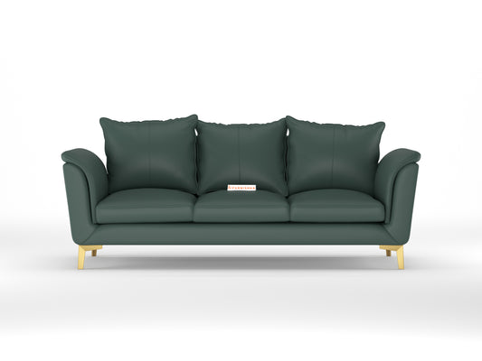 Emilie Leatherette Sofa 3+2 Seater - Furnishka