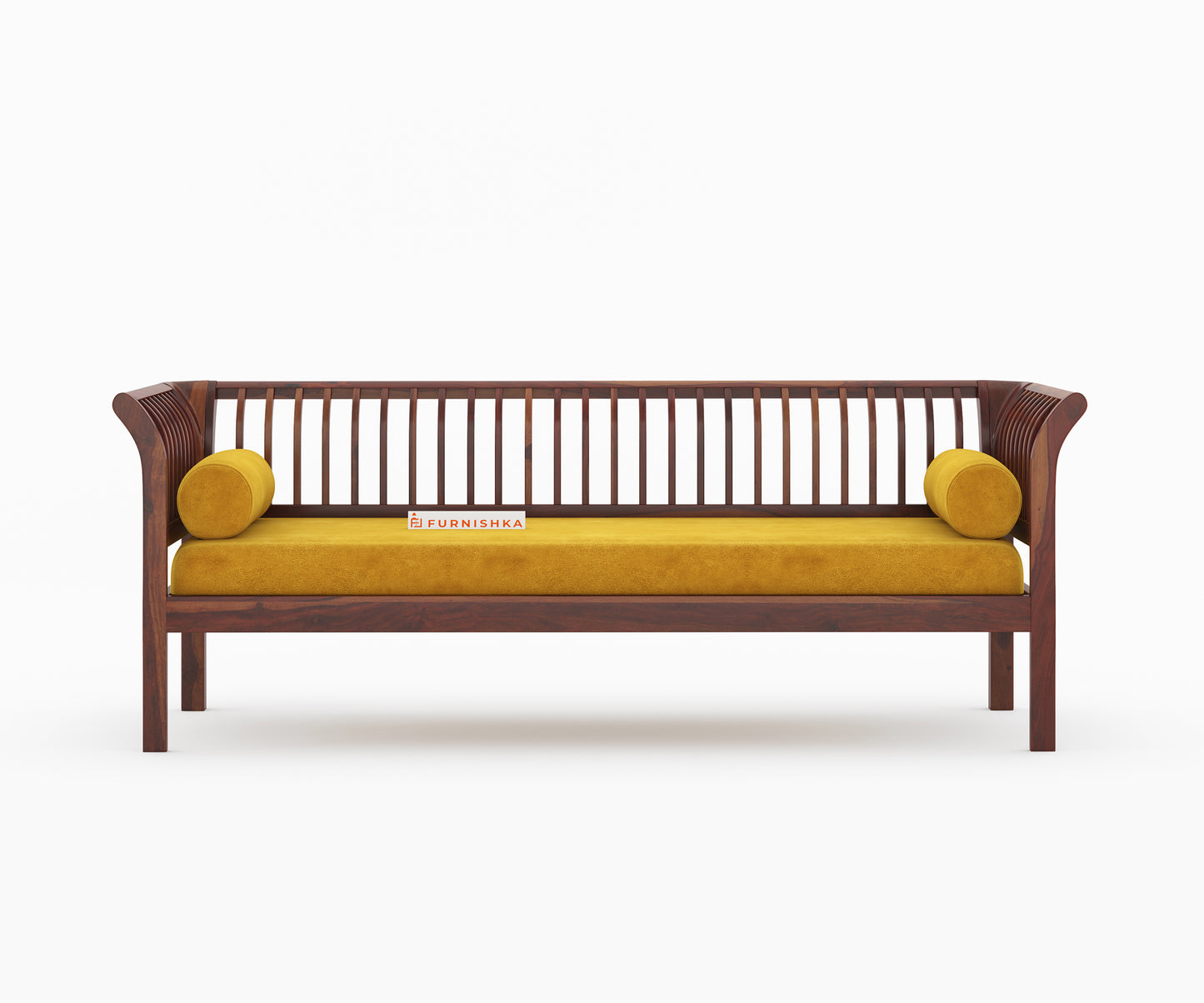 Garud 3+2 Sofa Set Mustard Yellow - Furnishka