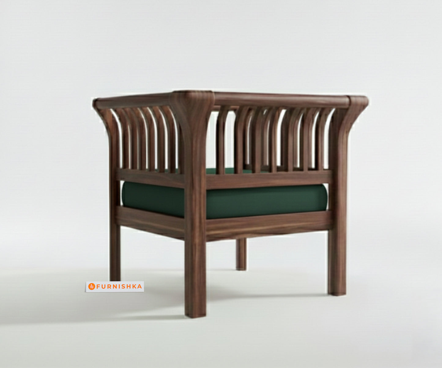 Garud 3 + 1 + 1 Sofa Set Pine Green - Furnishka