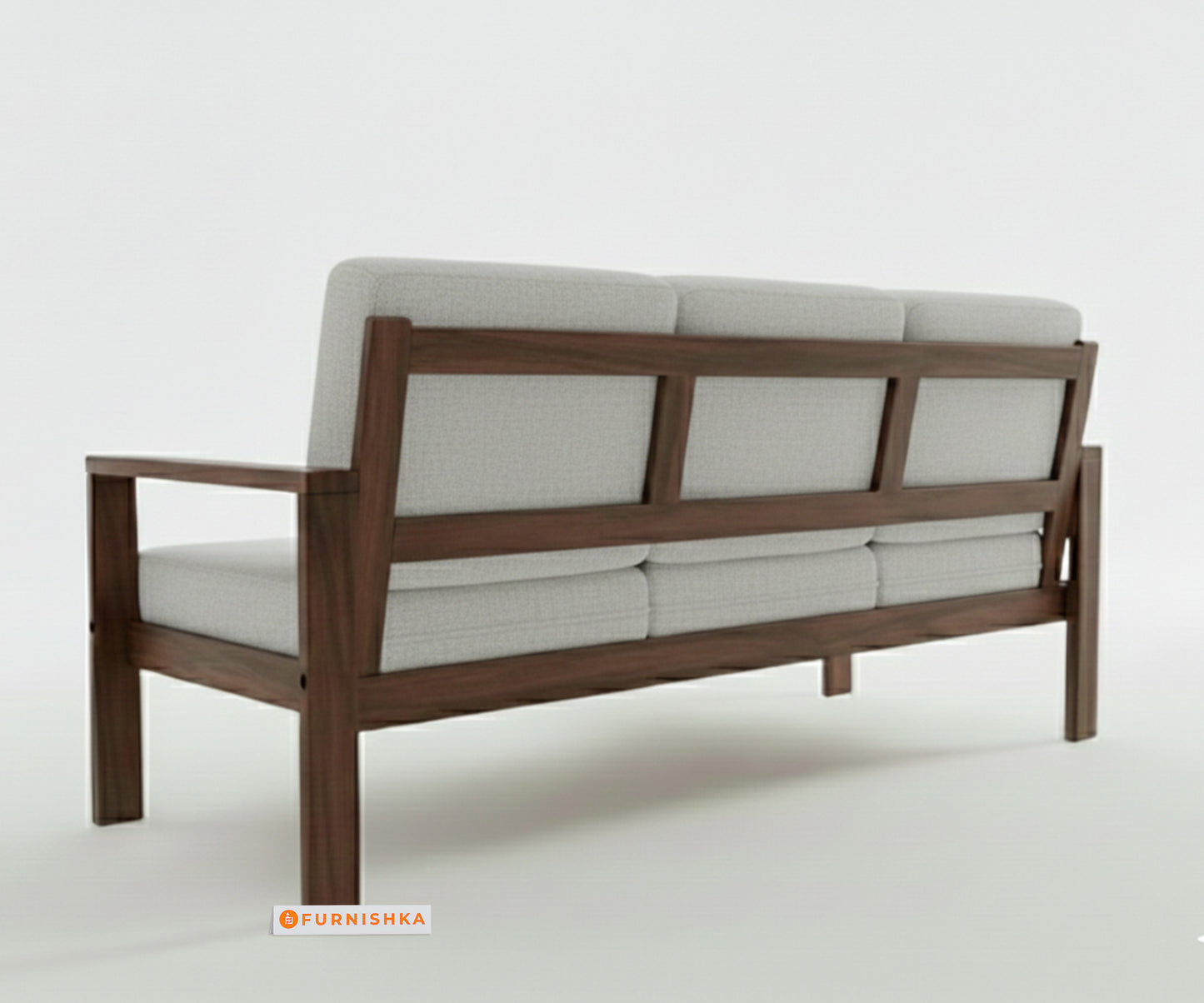 Halle sofa - 3 Seater Space Grey - Furnishka