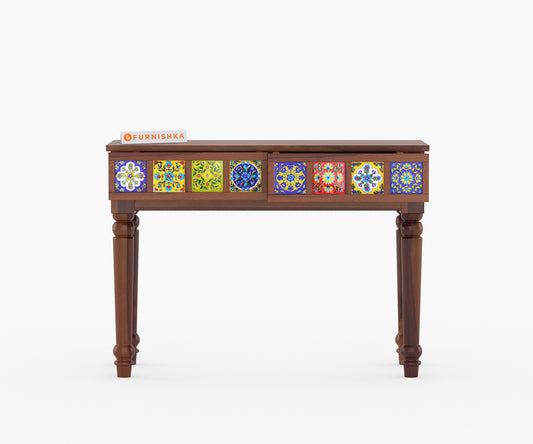 Hazel Sheesham Wood Console Tables - Furnishka