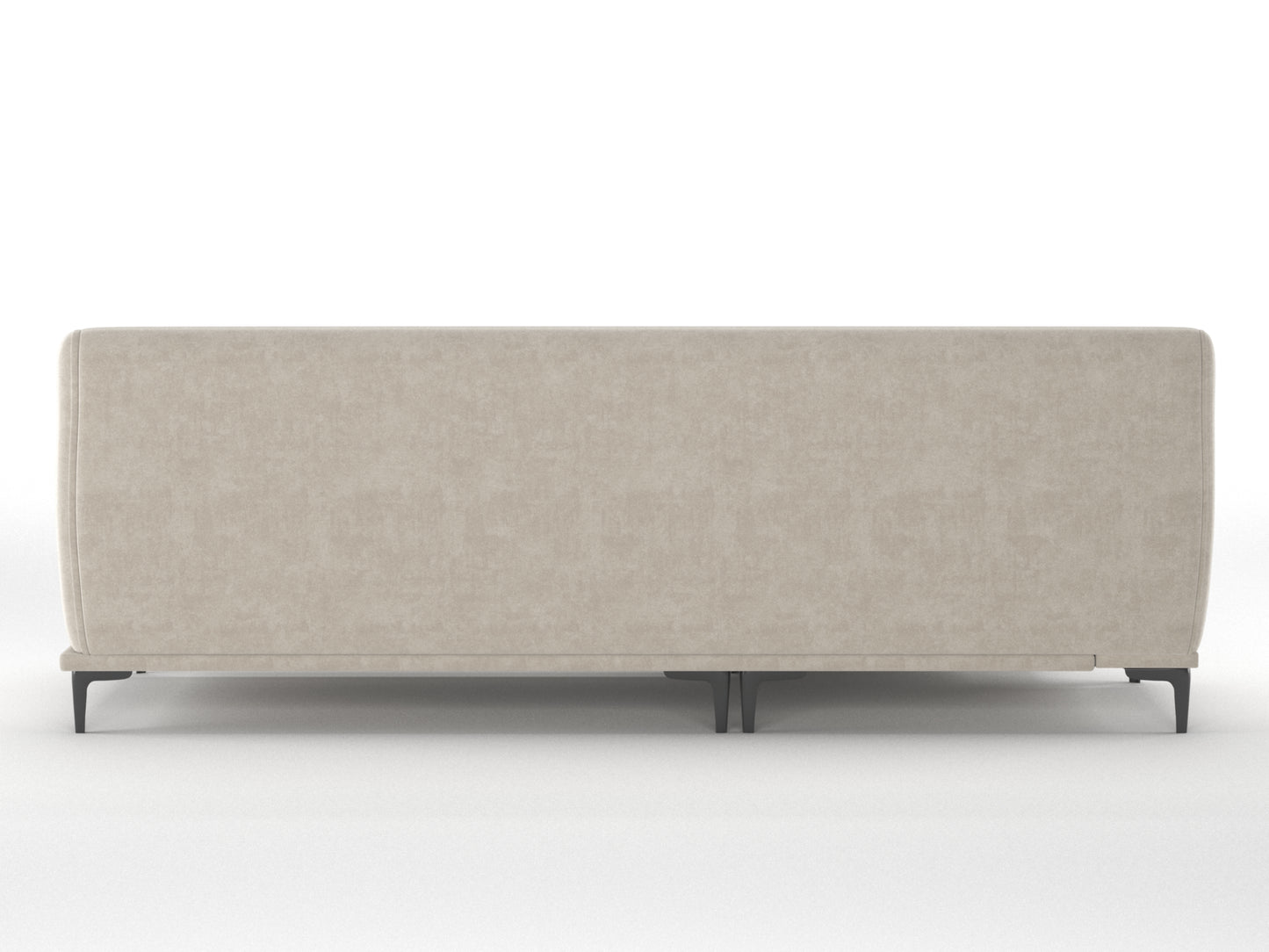 Liam 2 Seater L Shape Sofa LHS - Light Beige - Furnishka