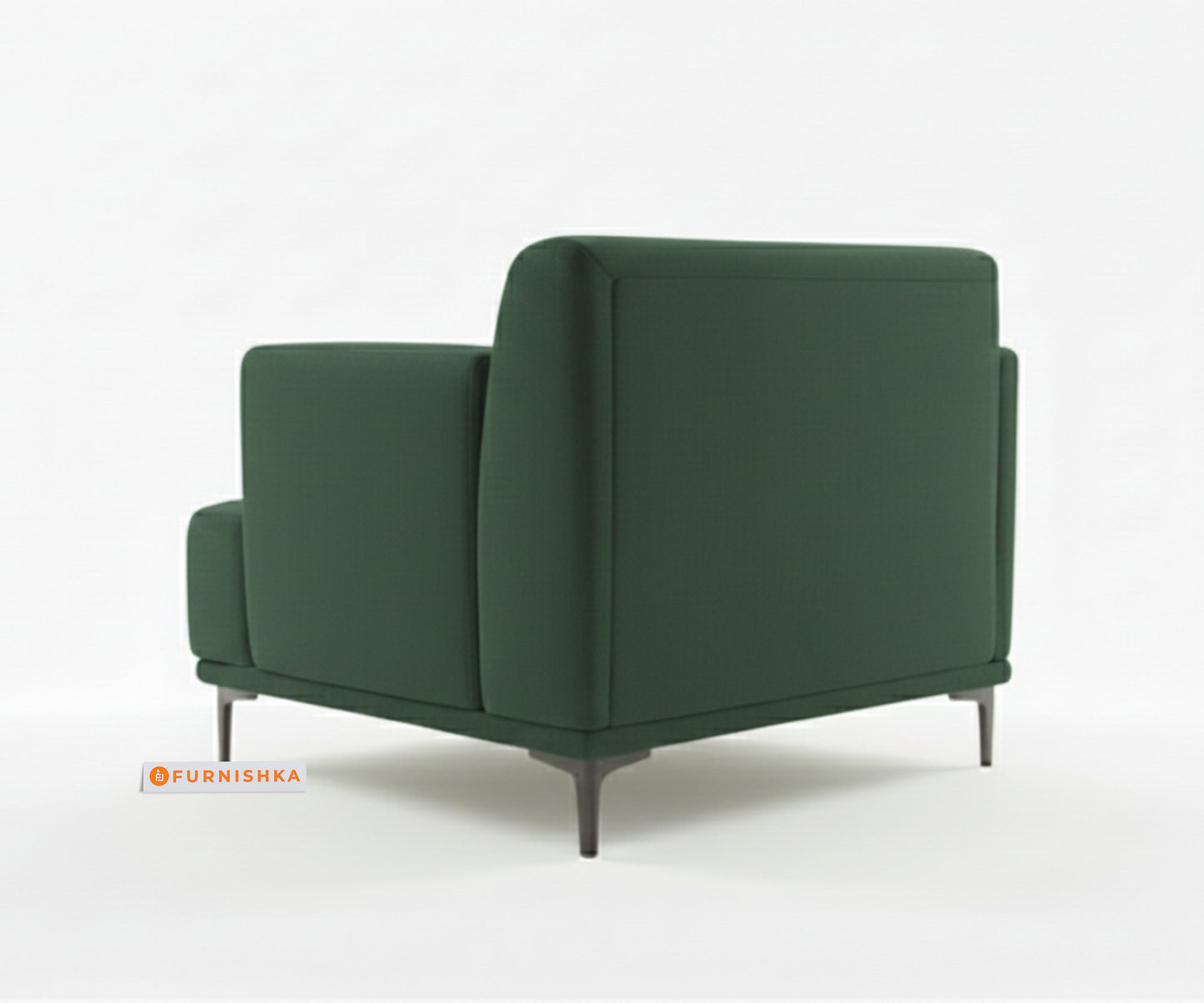 Liam Sofa 1 Seater Pine Green - Furnishka