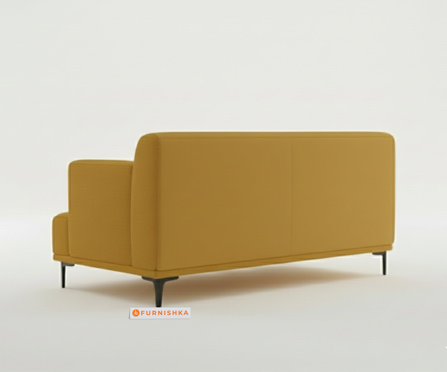 Liam Sofa 3 Seater Mustard Yellow - Furnishka