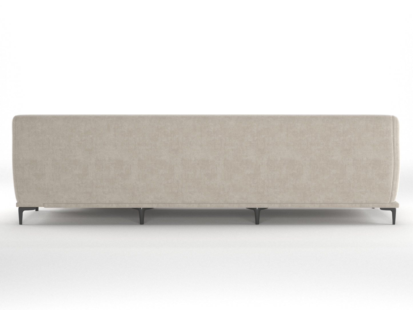 Liam 3 Seater L Shape Sofa - RHS Light Beige