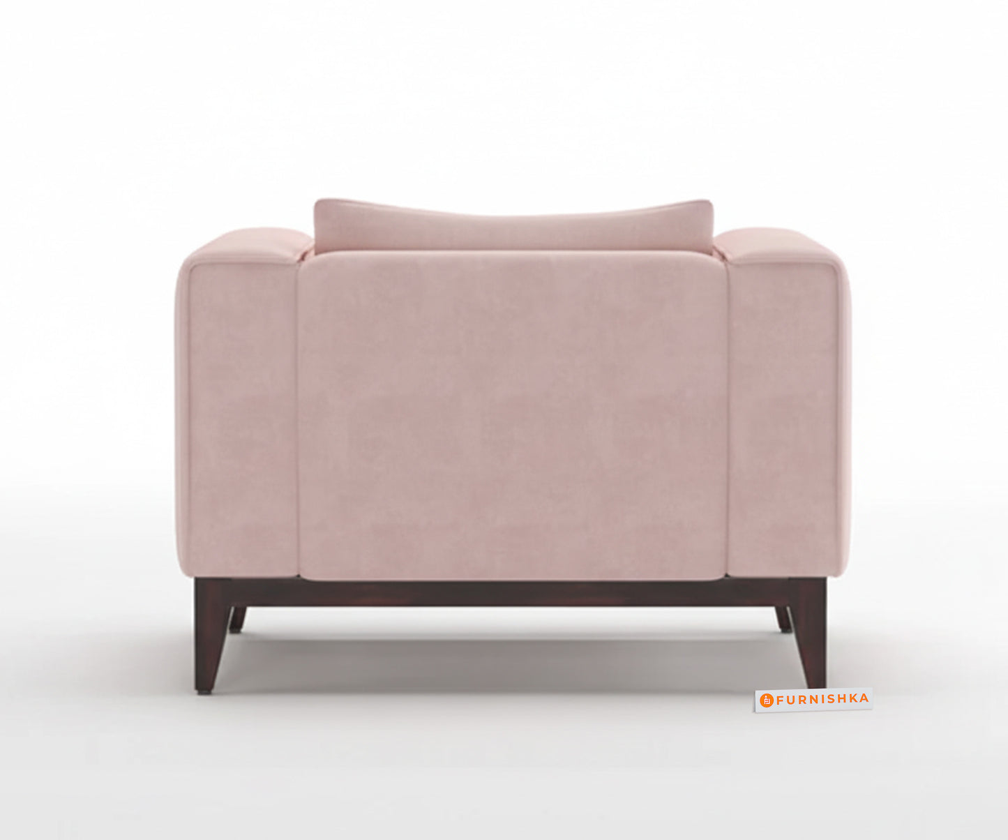 Linda Sofa 1 Seater Flamingo Pink - Furnishka