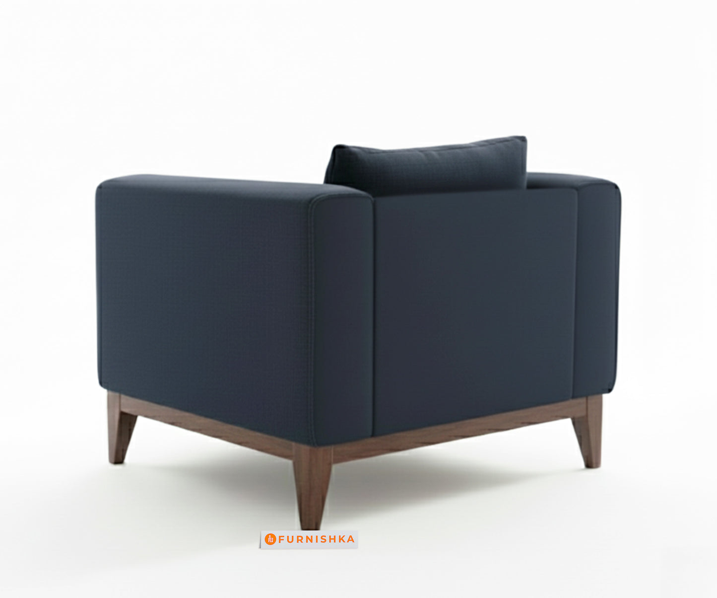 Linda Sofa 1 Seater Persian Blue - Furnishka