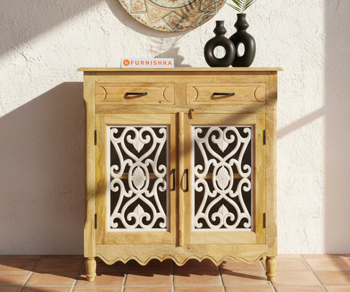 Lumina Two Door Cabinet Distressed - Furnishka