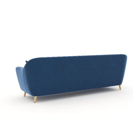 Marco Sectional Sofa 3+L LHS - Blue - Furnishka