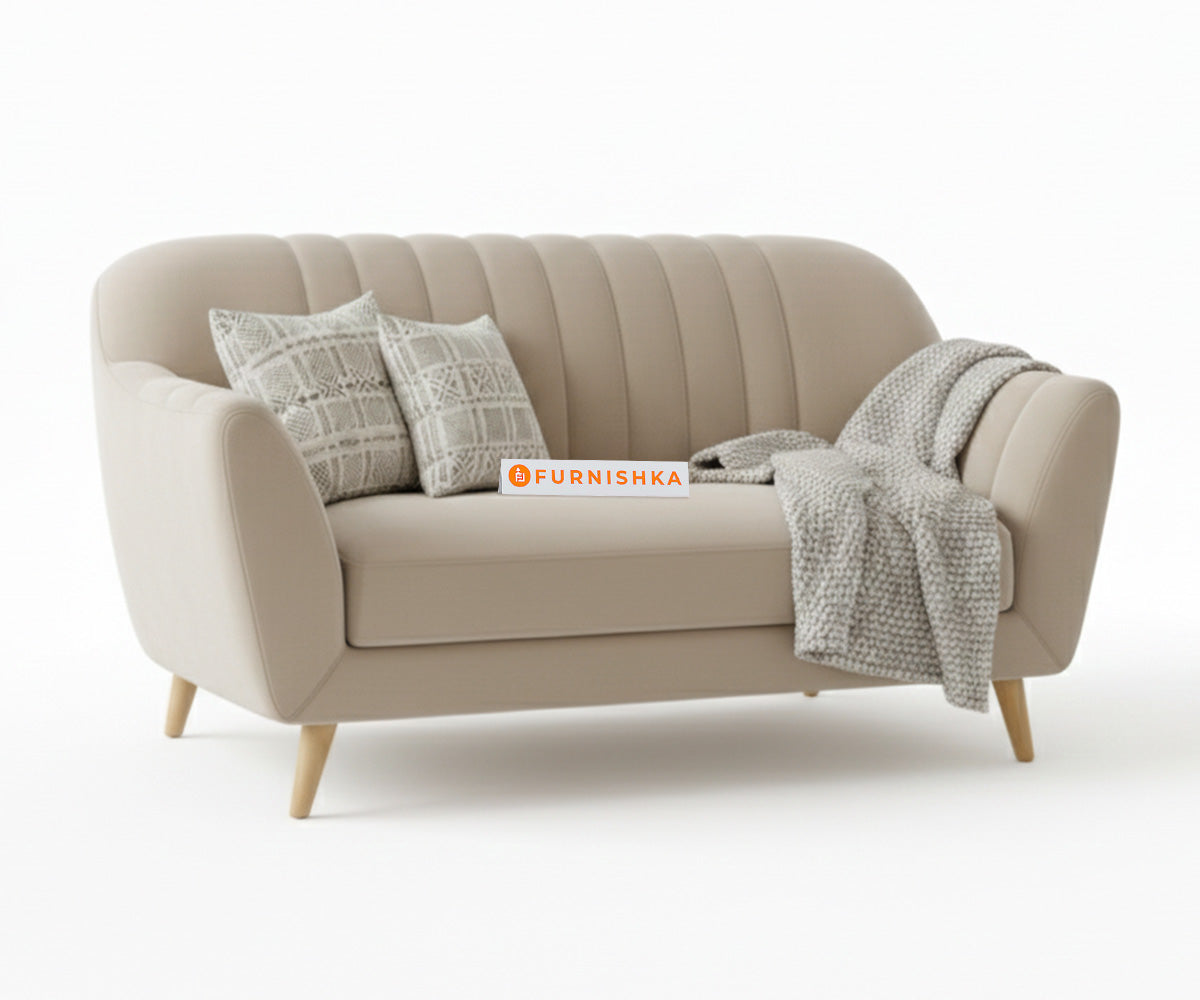 Marco Sofa 2 Seater - Light Beige - Furnishka