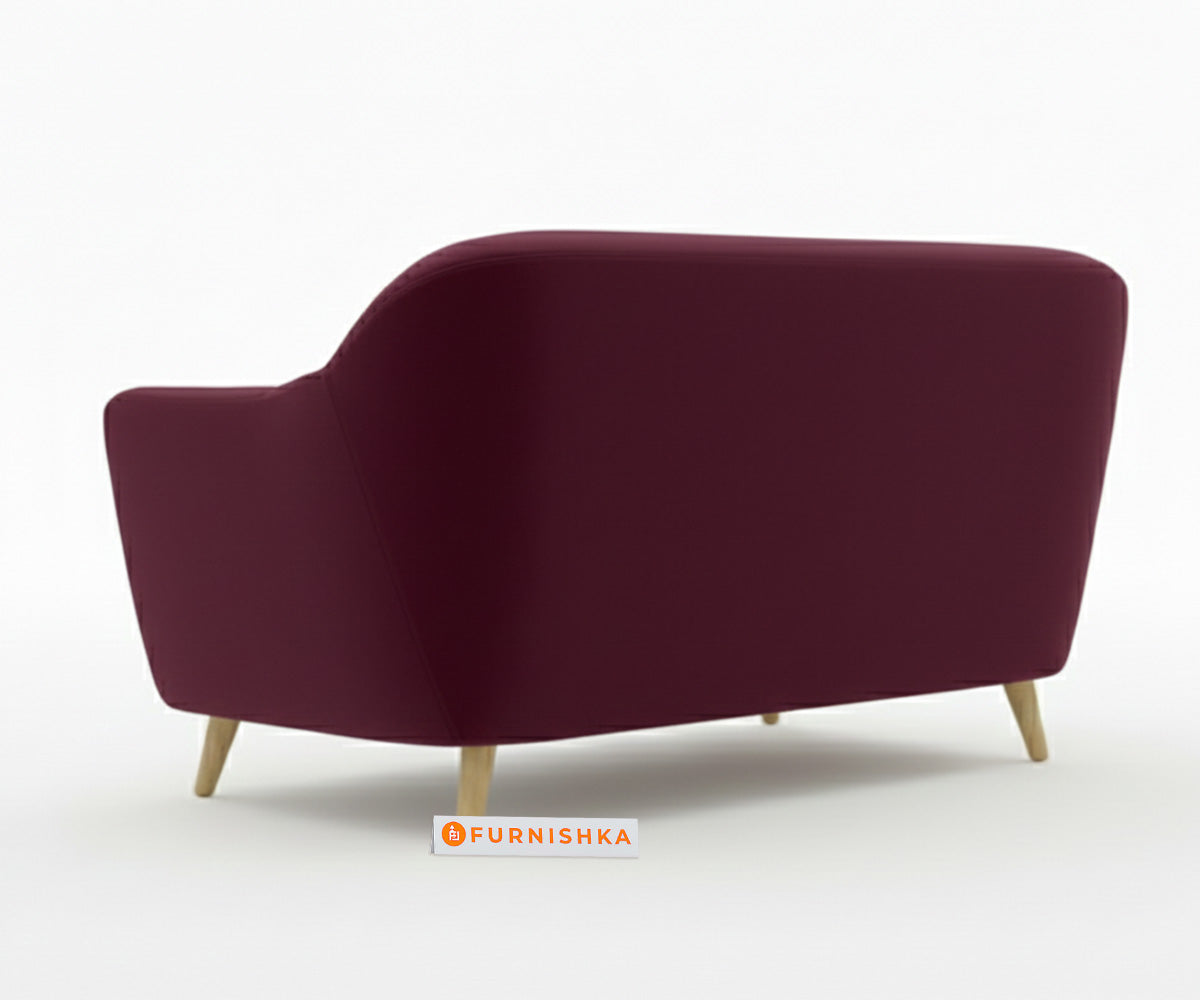 Marco Sofa 2 Seater - Red Wine - Furnishka