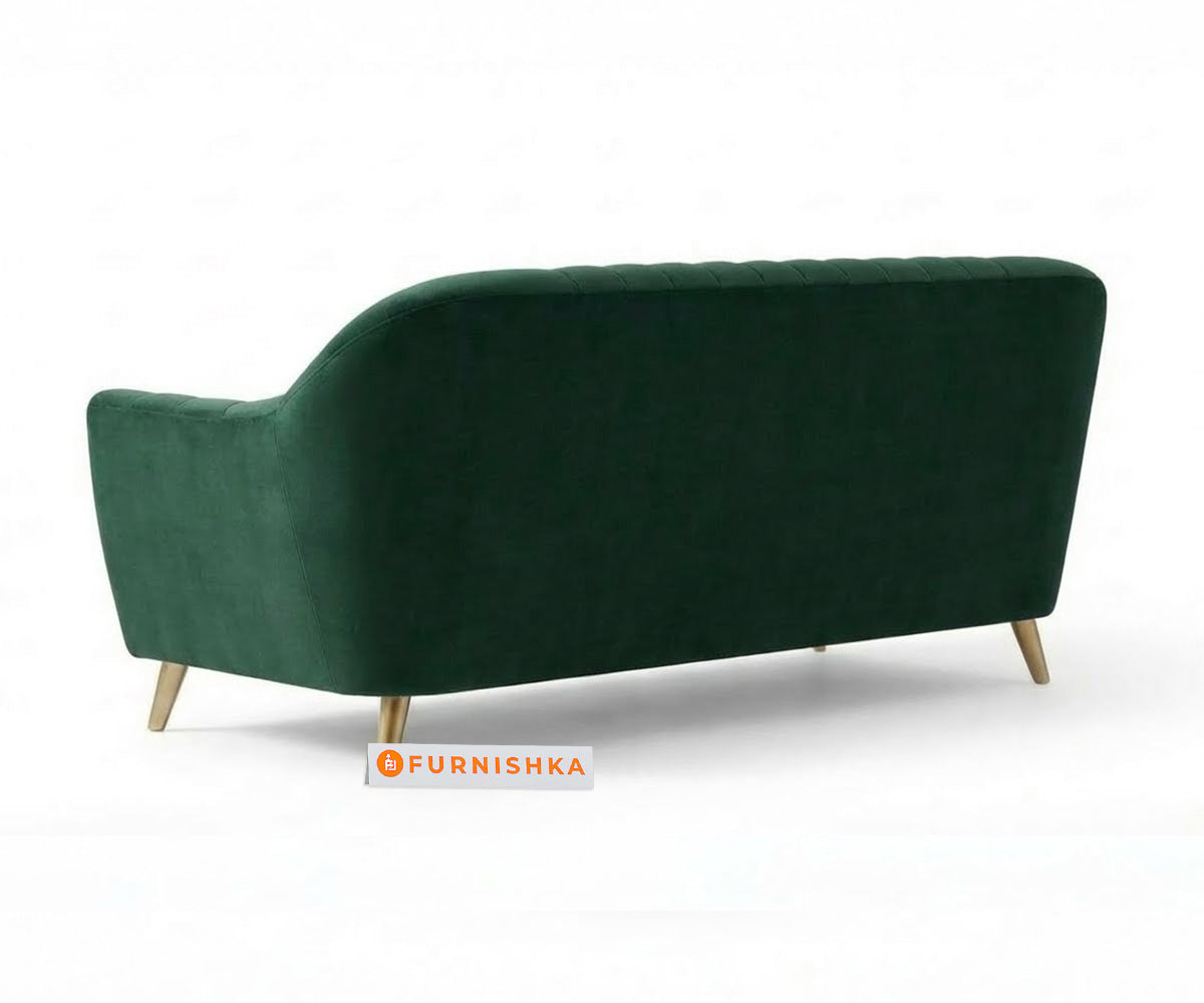 Marco Sofa 3 Seater - Pine Green - Furnishka