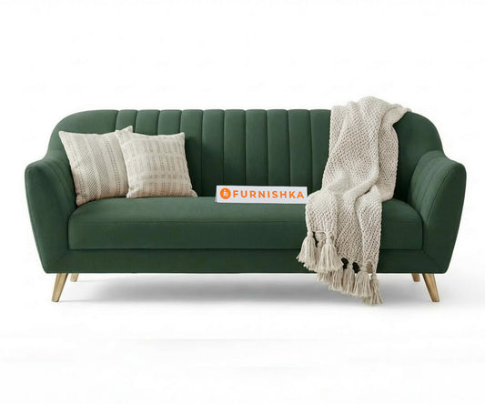 Marco Sofa 3 Seater - Pine Green - Furnishka