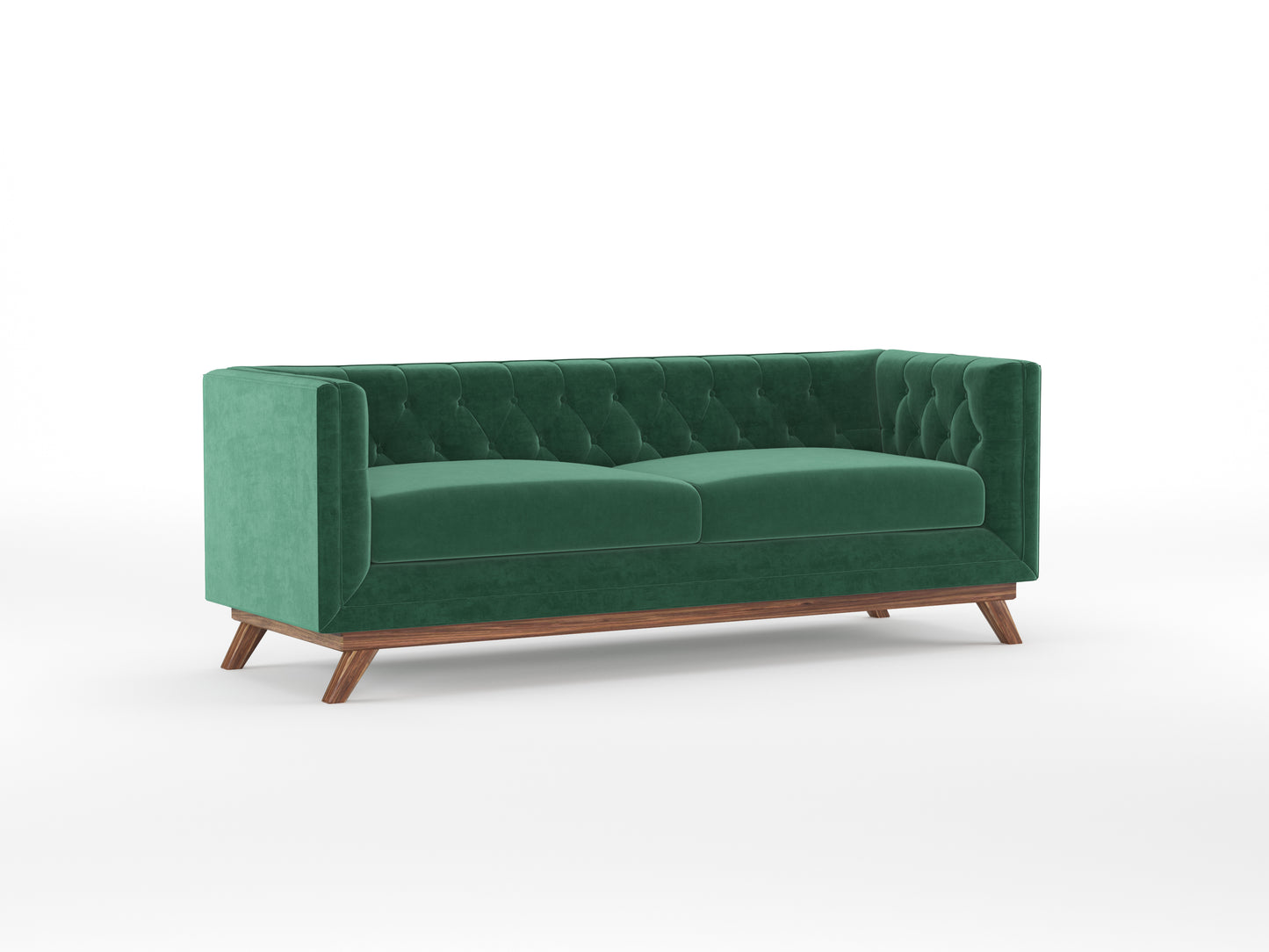 Matilda 3+2 Sofa Set Pine Green - Furnishka