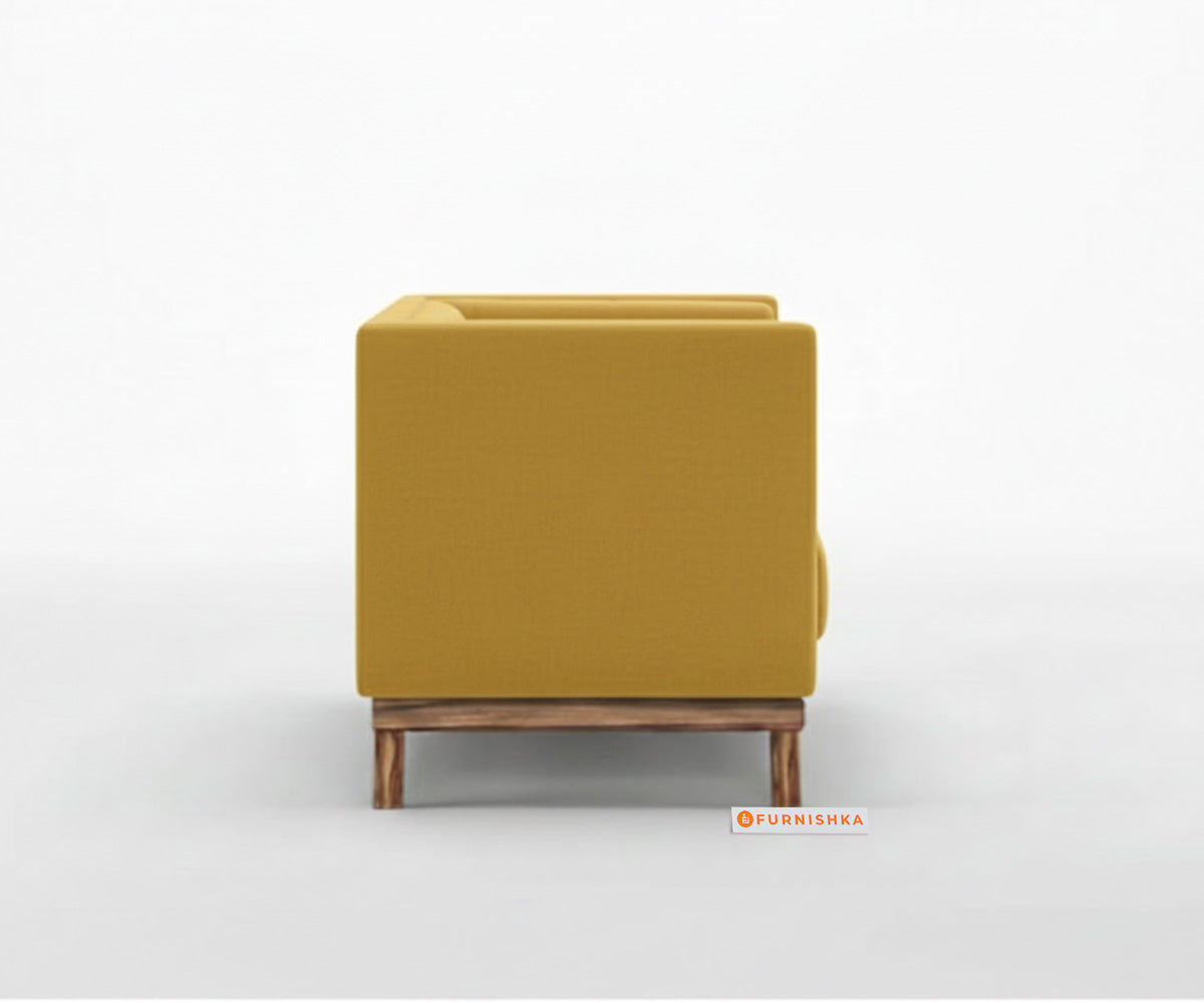 Matilda Sofa 2 Seater Mustard Yellow - Furnishka