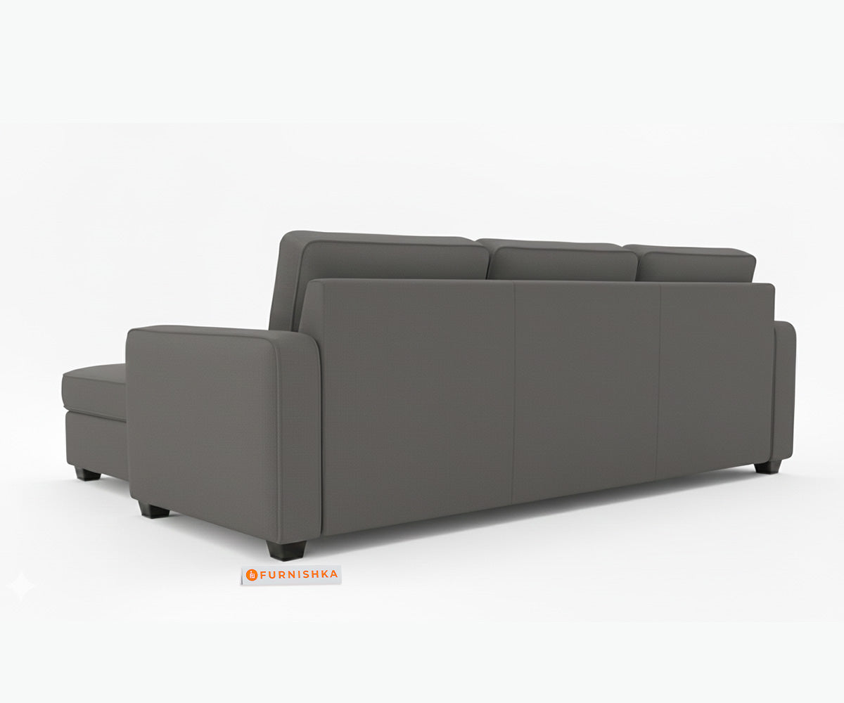 Melaka Sectional Sofa 2+L Seater LHS Space Grey - Furnishka