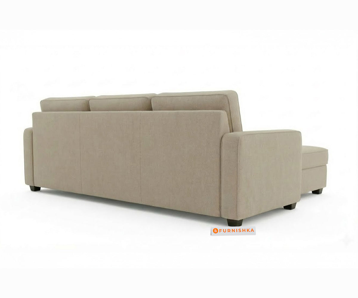 Melaka Sectional Sofa 2+L Seater RHS Light Beige - Furnishka