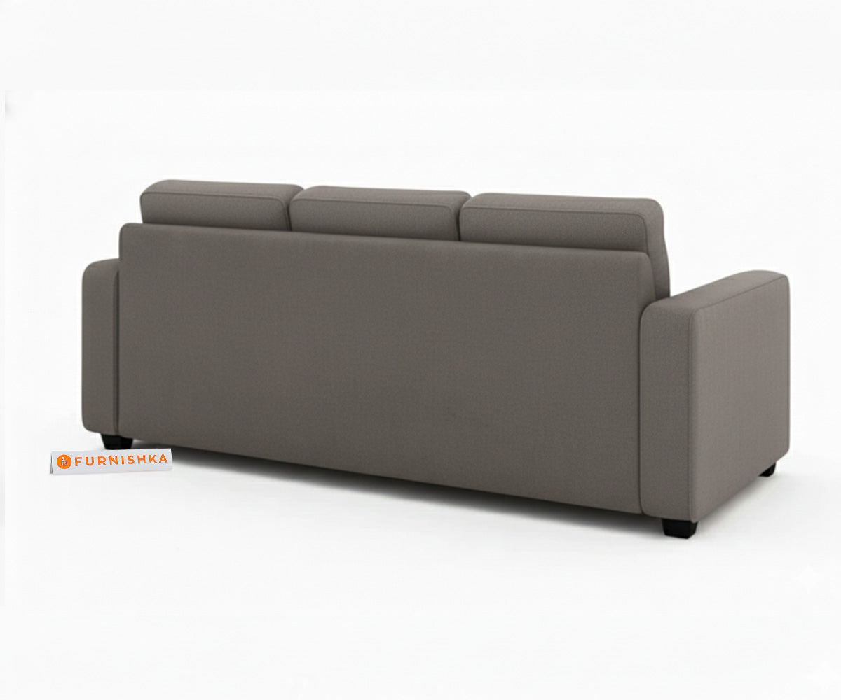 Melaka Sofa 3 Seater Space Grey - Furnishka
