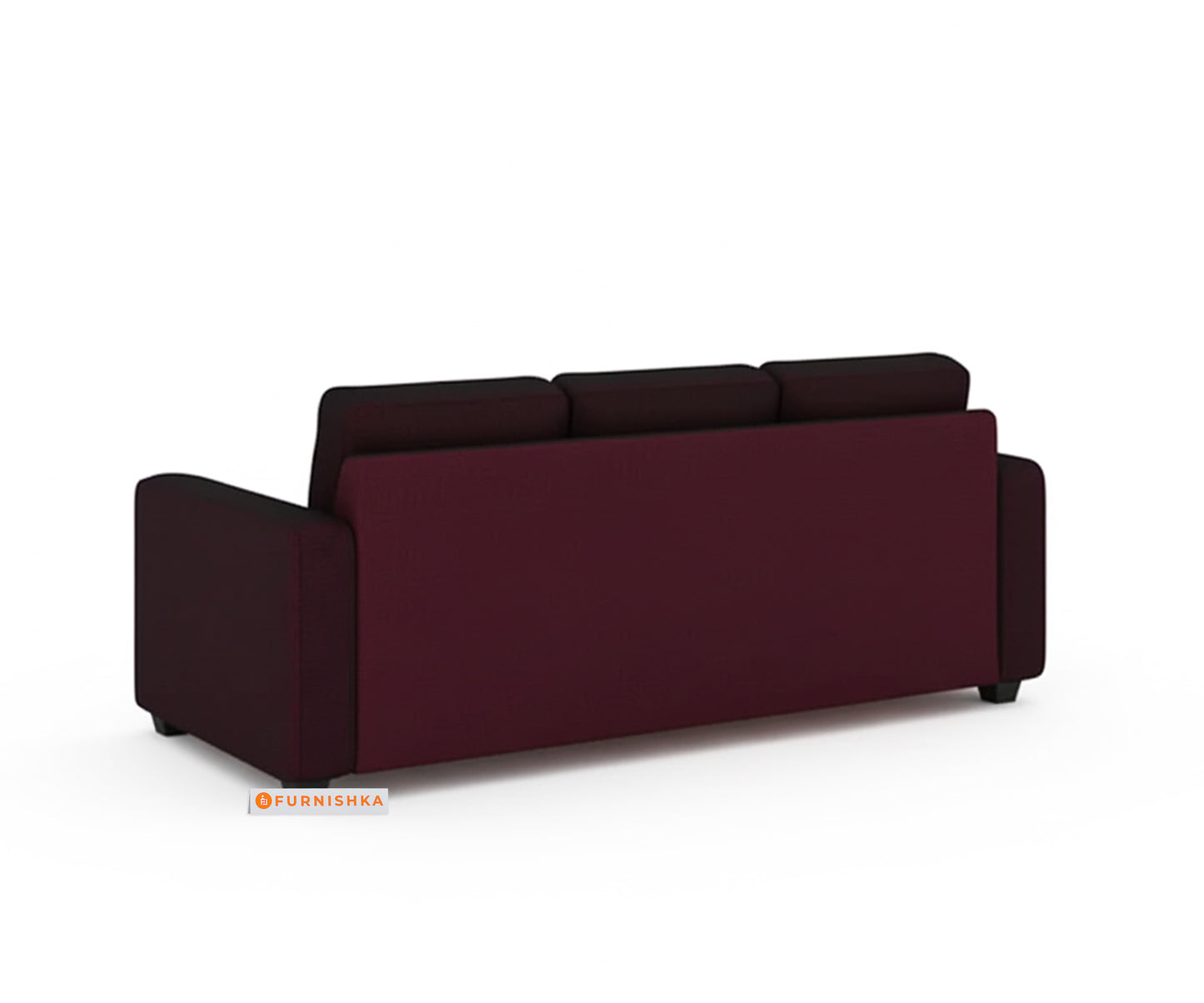Melak Sectional Sofa 3+L Seater LHS Red Wine